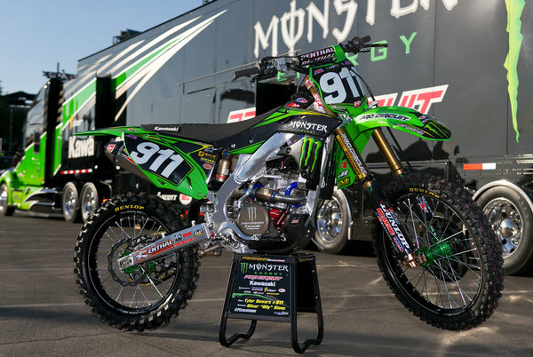 2015 Pro Circuit Graphic Kit Kawasaki